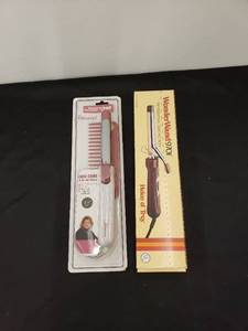lot 5564 image: pair curling Irons NIB