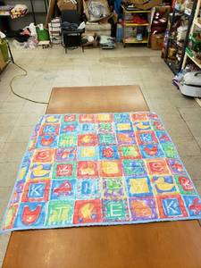 lot 5603 image: childrens quilt 41 x 43 12