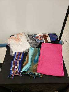 lot 5652 image: lot of scarveshankies