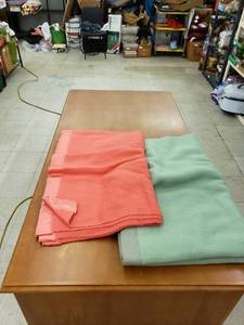 lot 5681 image: pair wool blankets