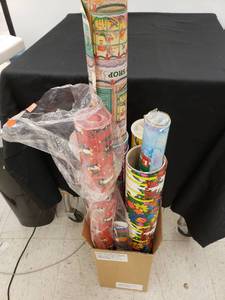 lot 5715 image: lot of retro wrapping paper