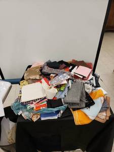 lot 5716 image: huge lot of scarves and hankies