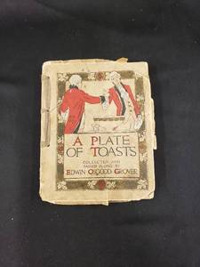 lot 5760 image: a plate of toasts book 1912
