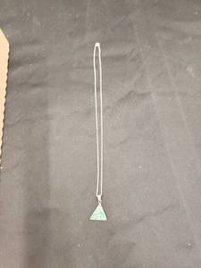 lot 5777 image: sterling silver necklace
