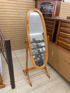 lot 8526 image: floor mirror