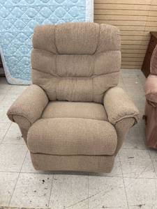 lot 8540 image: swivel recliner
