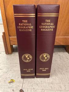 lot 8574 image: 1996 National Geographic magazine collection