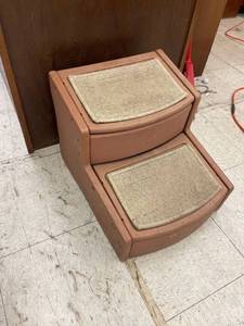 lot 8593 image: dog stairs