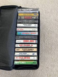 lot 9003 image: case of cassette tapes