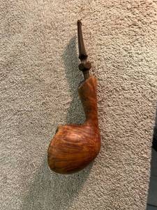 lot 9017 image: vintage town crier pipe made in Denmark