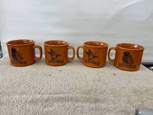 lot 9071 image: 4 field & stream coffee cups