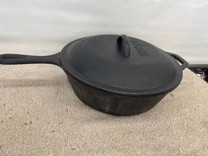 lot 9095 image: lodge deep cast iron skillet