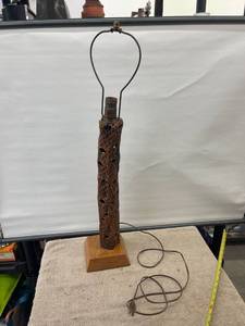 lot 9107 image: hand made lamp