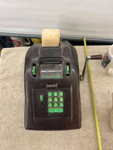 lot 9113 image: vintage victor adding machine