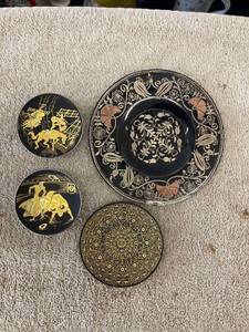 lot 9121 image: metal etched plates