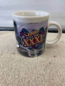 lot 9135 image: 19967 super bowl cup