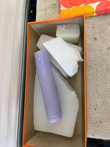 lot 9136 image: candle making wax