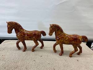 lot 9141 image: 2 large horse��s