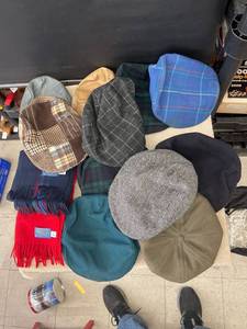 lot 9184 image: hats & scarves
