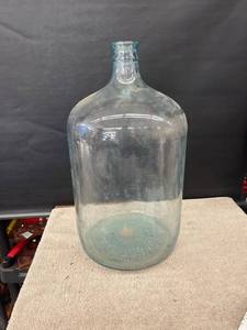 lot 9194 image: large glass water bottle