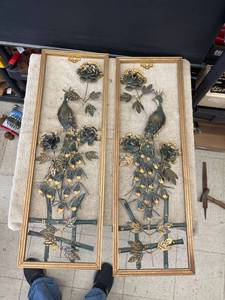 lot 9204 image: metal wall art