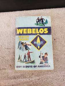 lot 9218 image: webel9s boy scout book 1967