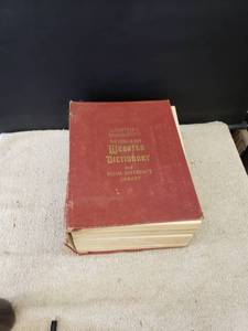 lot 9233 image: little & ives webster dictionary