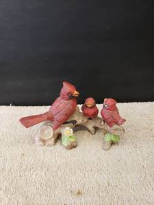 lot 9243 image: cardinal figurine