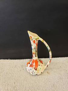 lot 9249 image: retro ceramic pitcher vase