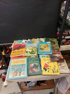 lot 9253 image: lot of old childrens books