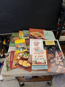 lot 9259 image: lot of cook books