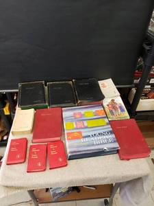 lot 9266 image: lot of bibles