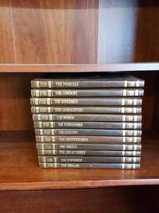 lot 9288 image: set of time life the old west books