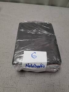 lot 25175 image: LOT OF 6 RANDOM NOTEBOOKS
