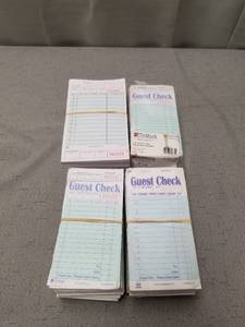 lot 26872 image: LOT OF GUEST CHECK