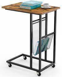 lot 2782 image: EKNITEY Small C Shaped Side Table