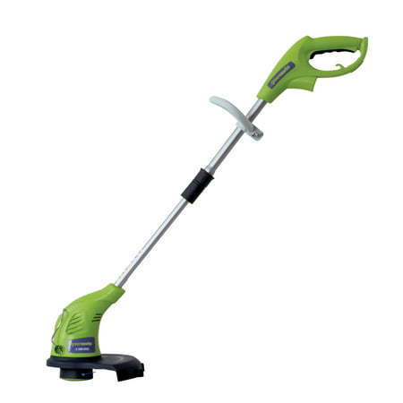 lot 2826 image: Greenworks Straight Shaft String Trimmer