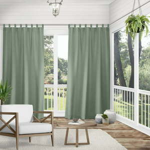 lot 59603 image: Miscellaneous 3 pack of teal curtains