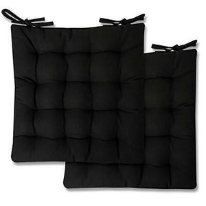 lot 59605 image: Sweet Home Collection Chair Cushion Seat Pads, Pack of 4