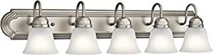 lot 59620 image: Kichler 5 Light Bathroom Vanity Light
