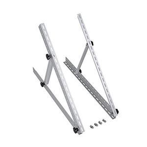 lot 59693 image: Renogy 28in Adjustable Solar Panel Mount Brackets, with Foldable Tilt Legs