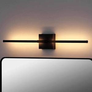 lot 59741 image: JONATHAN Y Makena 28 in. 2-Light Oil Rubbed Bronze Dimmable Integrated LED Modern Metal Wall Sconce