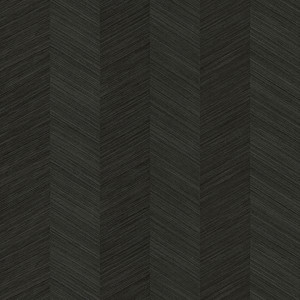 lot 59771 image: Seabrook Designs-Embossed Vinyl Unpasted Wallpaper-chevy hemp