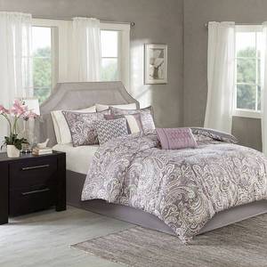 lot 59803 image: Madison Park Gabby 7-Pc. Comforter Set, King Bedding, Purple