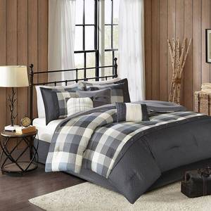lot 59827 image: Madison Park Ridge 7-Pc. Comforter Set