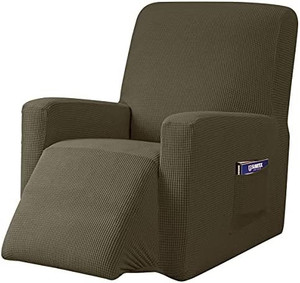 lot 59828 image: subrtex Recliner Chair Cover Stretch Olive Green)