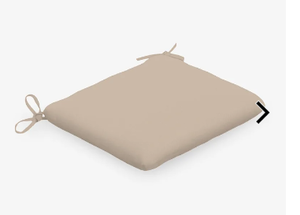 lot 59832 image: Sunbrella� Replacement Chair Cushion, Beige, Pack of 4