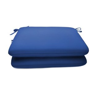 lot 59847 image: 18 x 18 Sunbrella Seat Pad 2 Pack - 18W x 18D x 2.5H