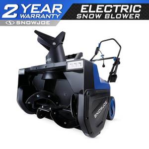 lot 59865 image: Snow Joe - Electric Snow Thrower- Blue
