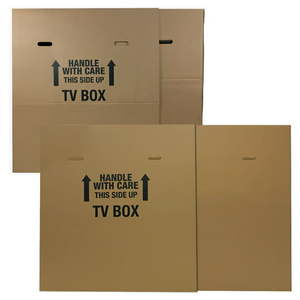 lot 59882 image: 2 - Ubmove TV Moving Box Fits Up to 70 TVs